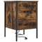 vidaXL Bedside Cabinets with Drawer 2 pcs Smoked oak 42 x 41 x 61 cm