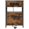 vidaXL Bedside Cabinets with Drawer 2 pcs Smoked oak 40 x 31 x 60 cm