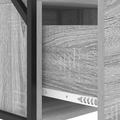 vidaXL Bedside Cabinets with Drawer 2 pcs Grey sonoma 40 x 31 x 60 cm