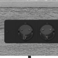 vidaXL Bedside Cabinet 2 pcs Grey sonoma Engineered wood