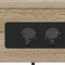 vidaXL Bedside Cabinet with Shelf with Storage Sonoma oak Engineered wood