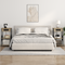 vidaXL Bedside Cabinet with Shelf with Storage Sonoma oak Engineered wood