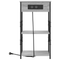 vidaXL Bedside Cabinets with Shelf with Storage 2 pcs Grey sonoma Engineered wood
