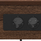 vidaXL Bedside Cabinet with Shelf with Storage Brown oak Engineered wood