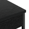 vidaXL Bedside Cabinet Black oak 41 x 31 x 51 cm Engineered wood