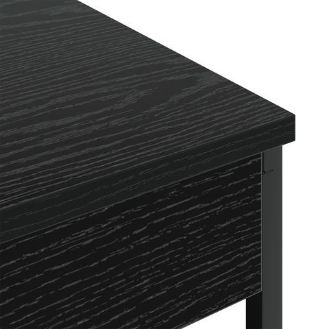 vidaXL Bedside Cabinets 2 pcs Black oak 41 x 31 x 51 cm