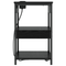 vidaXL Bedside Cabinets 2 pcs Black oak 41 x 31 x 51 cm