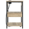 vidaXL Bedside Cabinet Sonoma oak 41 x 31 x 51 cm Engineered wood