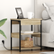 vidaXL Bedside Cabinet Sonoma oak 41 x 31 x 51 cm Engineered wood