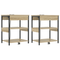 vidaXL Bedside Cabinets 2 pcs Sonoma oak 41 x 31 x 51 cm
