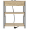 vidaXL Bedside Cabinets 2 pcs Sonoma oak 41 x 31 x 51 cm