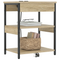 vidaXL Bedside Cabinets 2 pcs Sonoma oak 41 x 31 x 51 cm