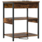vidaXL Bedside Cabinets with Drawer 2 pcs Smoked oak 41 x 31 x 51 cm