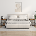 vidaXL Bedside Cabinets with Drawer 2 pcs Smoked oak 41 x 31 x 51 cm