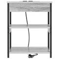 vidaXL Bedside Cabinet Grey sonoma 41 x 31 x 51 cm Engineered wood