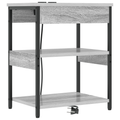 vidaXL Bedside Cabinets 2 pcs Grey sonoma 41 x 31 x 51 cm