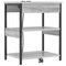 vidaXL Bedside Cabinets 2 pcs Grey sonoma 41 x 31 x 51 cm