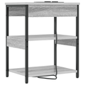vidaXL Bedside Cabinets 2 pcs Grey sonoma 41 x 31 x 51 cm