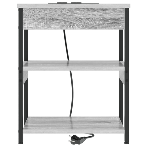 vidaXL Bedside Cabinets 2 pcs Grey sonoma 41 x 31 x 51 cm
