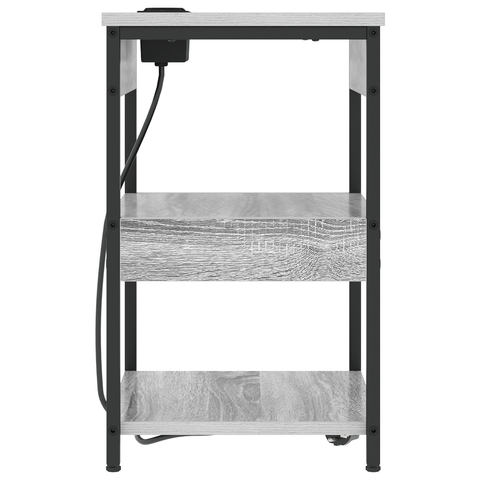 vidaXL Bedside Cabinets 2 pcs Grey sonoma 41 x 31 x 51 cm
