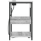 vidaXL Bedside Cabinets 2 pcs Grey sonoma 41 x 31 x 51 cm