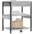 vidaXL Bedside Cabinets 2 pcs Grey sonoma 41 x 31 x 51 cm
