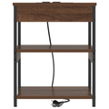 vidaXL Bedside Cabinets 2 pcs Brown oak 41 x 31 x 51 cm