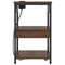 vidaXL Bedside Cabinets 2 pcs Brown oak 41 x 31 x 51 cm