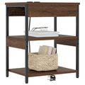 vidaXL Bedside Cabinets 2 pcs Brown oak 41 x 31 x 51 cm
