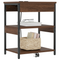 vidaXL Bedside Cabinets 2 pcs Brown oak 41 x 31 x 51 cm