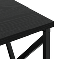 vidaXL Bedside Cabinet with Charging Station 2 pcs Black oak