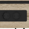 vidaXL Bedside Cabinet Sonoma oak 28.1 x 40.9 x 75 cm Engineered wood