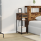 vidaXL Bedside Cabinet Smoked oak 28.1 x 40.9 x 75 cm Engineered wood
