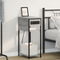vidaXL Bedside Cabinet Grey sonoma 28.1 x 40.9 x 75 cm Engineered wood