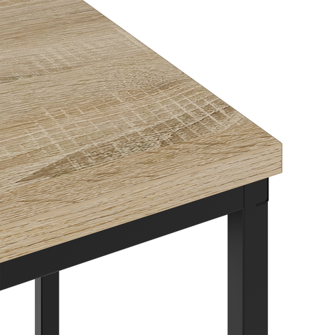 vidaXL Bedside Cabinet Sonoma oak Engineered wood