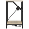 vidaXL Bedside Cabinet Sonoma oak Engineered wood