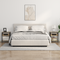 vidaXL Bedside Cabinet Sonoma oak Engineered wood