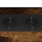 vidaXL Bedside Cabinet Smoked oak Engineered wood