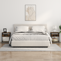 vidaXL Bedside Cabinets 2 pcs Smoked oak Engineered wood