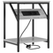 vidaXL Bedside Cabinet Grey sonoma Engineered wood