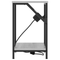 vidaXL Bedside Cabinet Grey sonoma Engineered wood