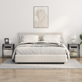 vidaXL Bedside Cabinets 2 pcs Grey sonoma Engineered wood
