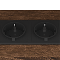 vidaXL Bedside Cabinet Brown oak Engineered wood