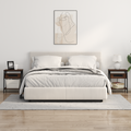 vidaXL Bedside Cabinet Brown oak Engineered wood