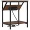 vidaXL Bedside Cabinets 2 pcs Brown oak Engineered wood