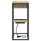 vidaXL Bedside Table Sonoma oak 41.5 x 26 x 60.5 cm Engineered wood