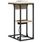 vidaXL Bedside Table Sonoma oak 41.5 x 26 x 60.5 cm Engineered wood