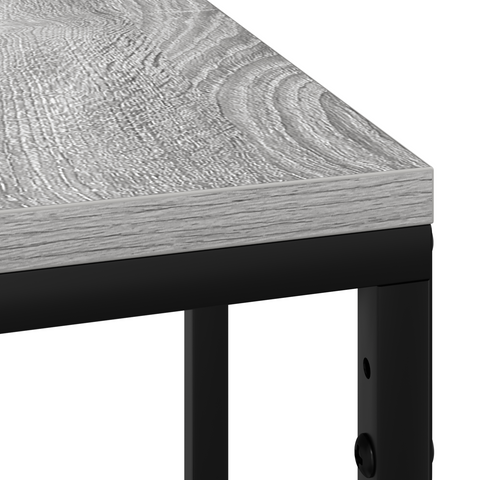 vidaXL Bedside Table Grey sonoma 41.5 x 26 x 60.5 cm Engineered wood