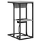 vidaXL Bedside Table Grey sonoma 41.5 x 26 x 60.5 cm Engineered wood