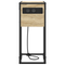 vidaXL Bedside Table Sonoma oak 41.5 x 26 x 60.5 cm Engineered wood